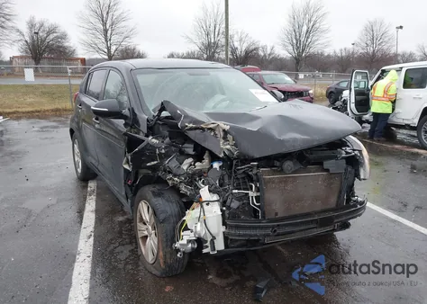 2012 Kia Sportage Lx from USA, damaged, VIN KNDPB3A28C7324724